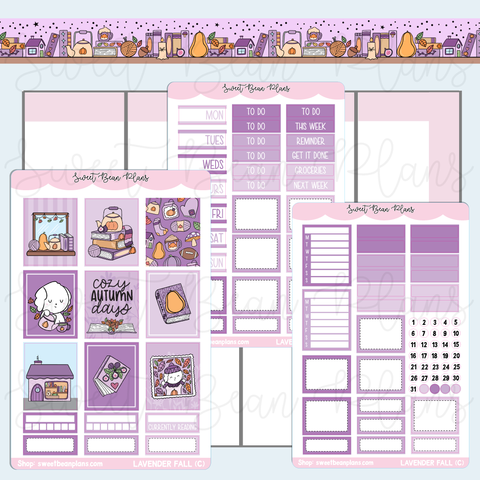 Lavender Fall Hobo COUSIN Weekly Kit