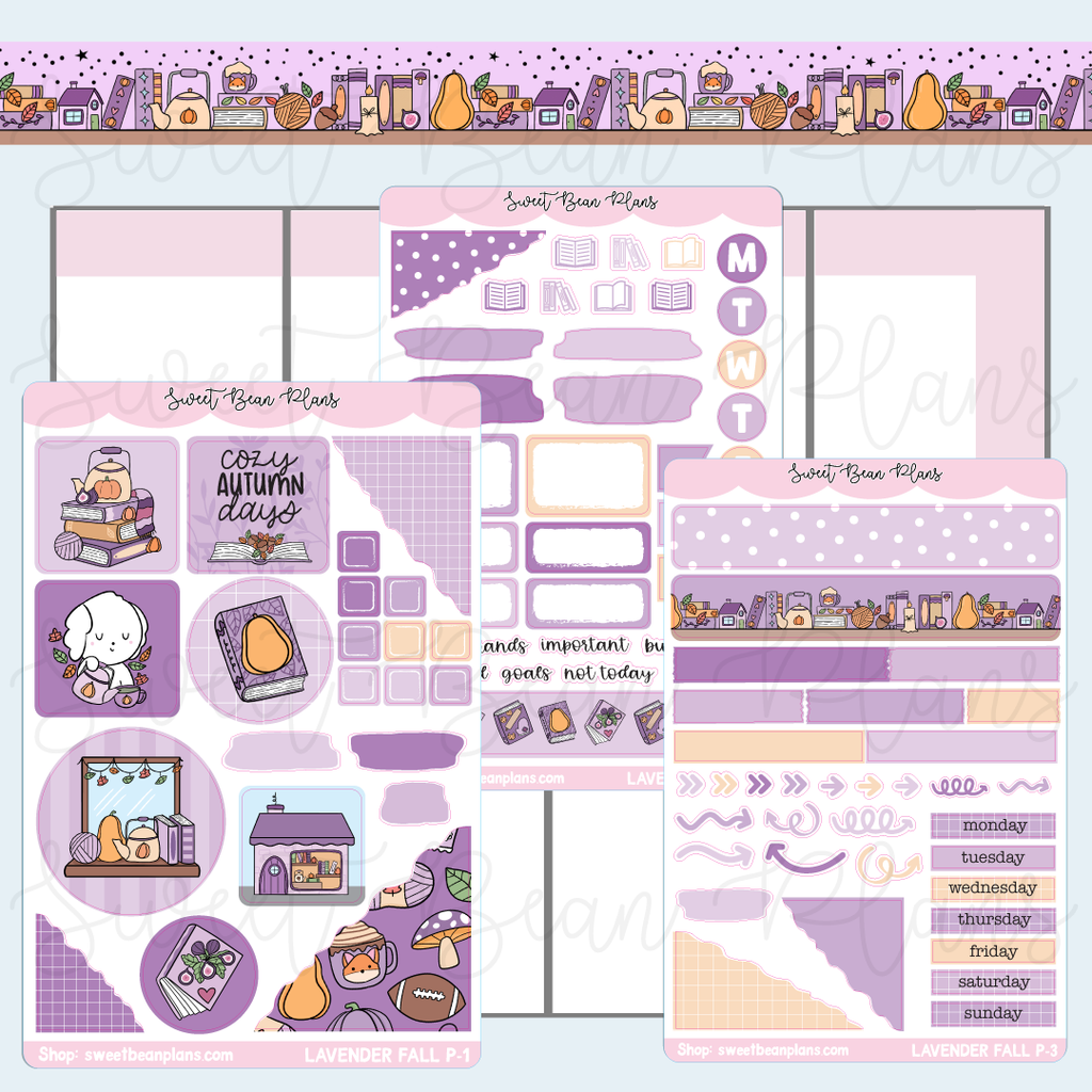 Lavender Fall Journaling Kit