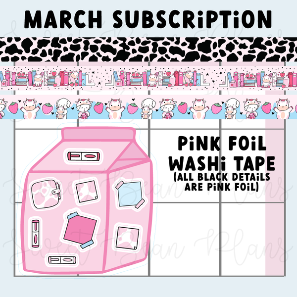 SBP Washi + Sticker Subscription