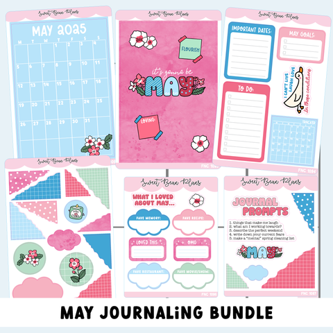 May 2025 JOURNAL Bundle (6 Pages)