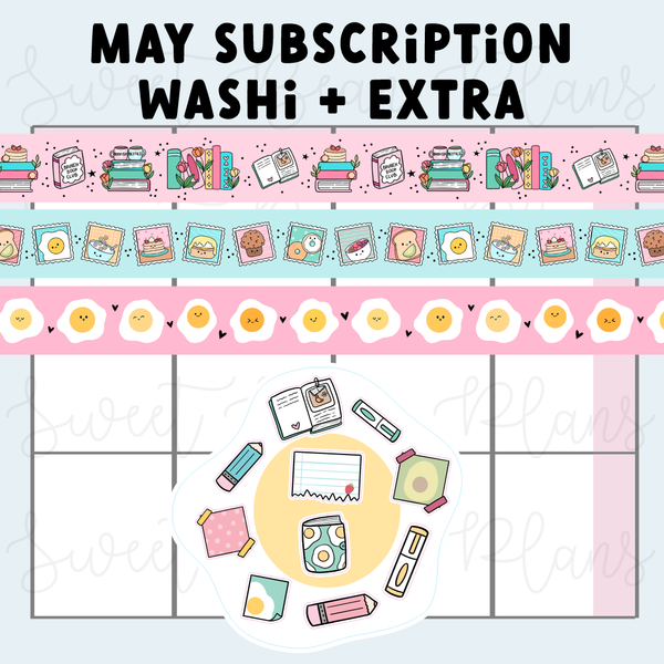 SBP Washi + Sticker Subscription