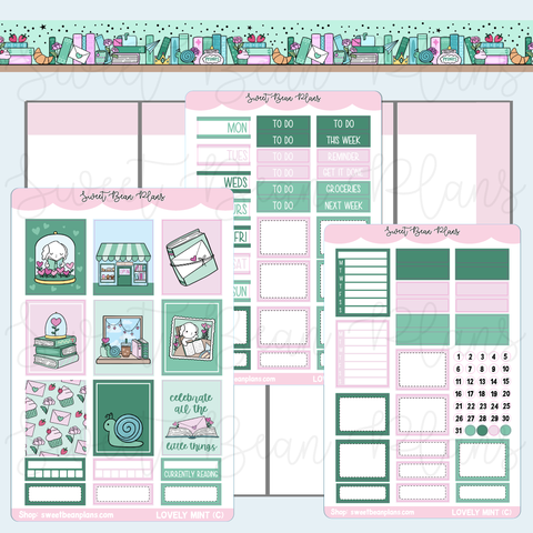 Lovely Mint Hobo COUSIN Weekly Kit