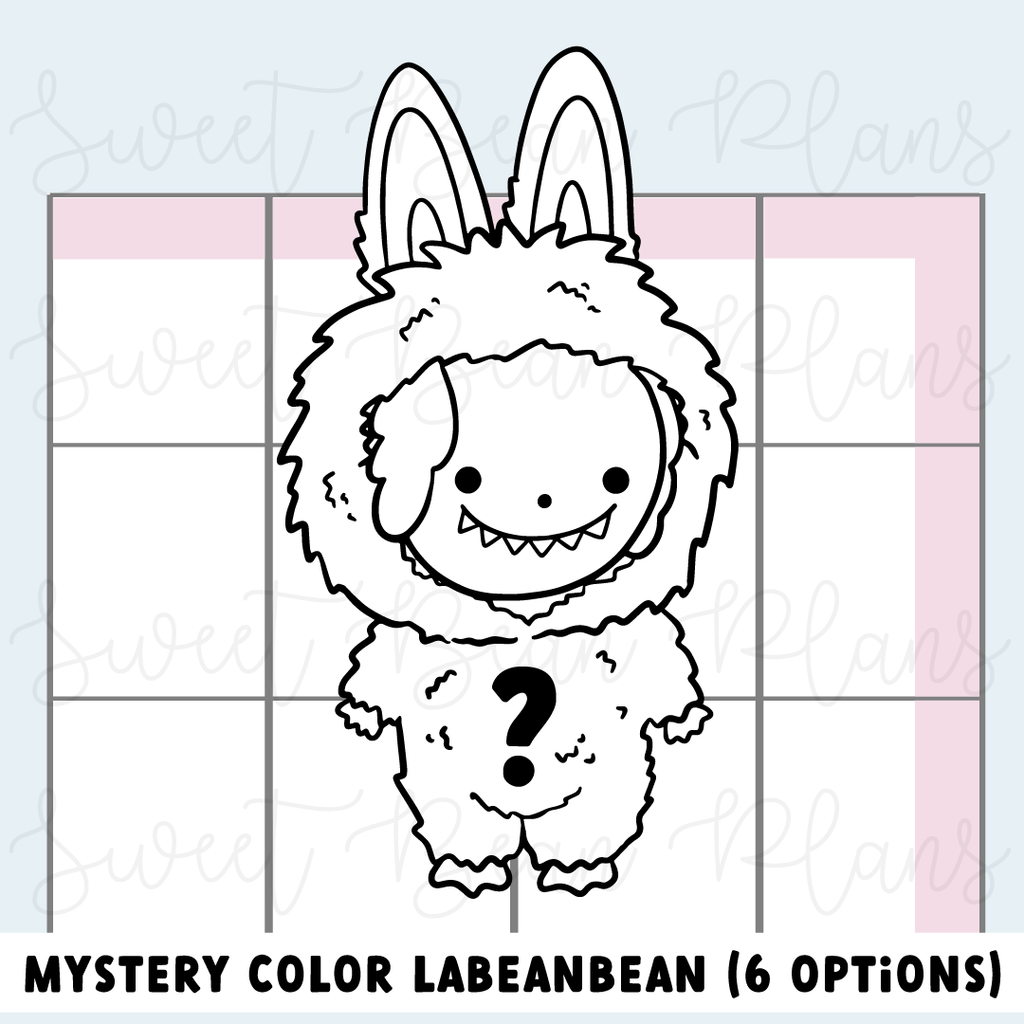 Mystery LaBeanBean Vinyl Die Cut Sticker