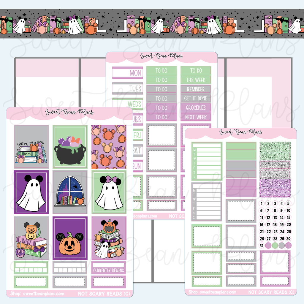 Not So Scary Reads Hobo COUSIN Weekly Kit