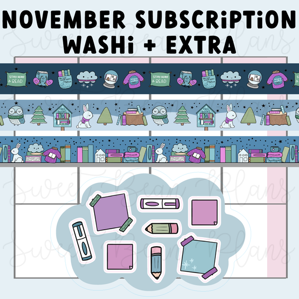 SBP Washi + Sticker Subscription