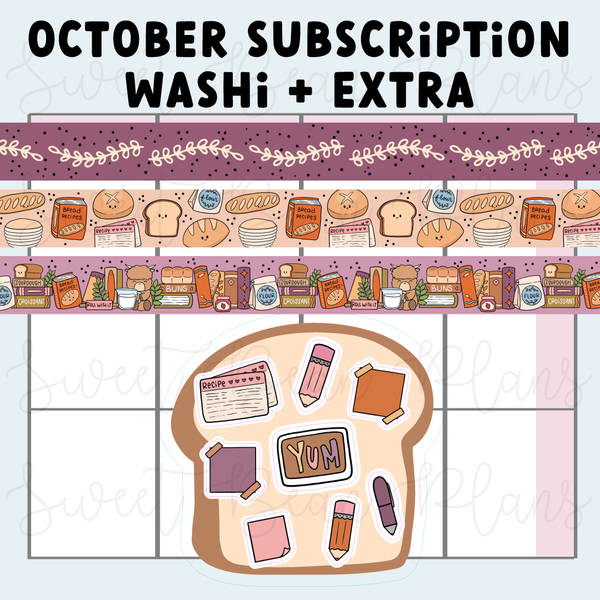 SBP Washi + Sticker Subscription