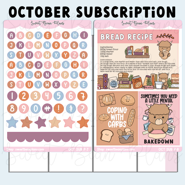 SBP Washi + Sticker Subscription