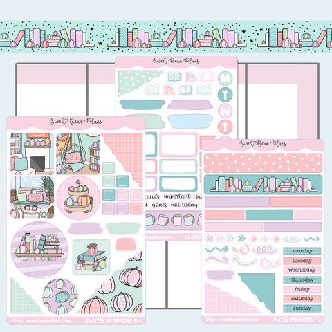 Pastel Pumpkin Reads Journaling Kit