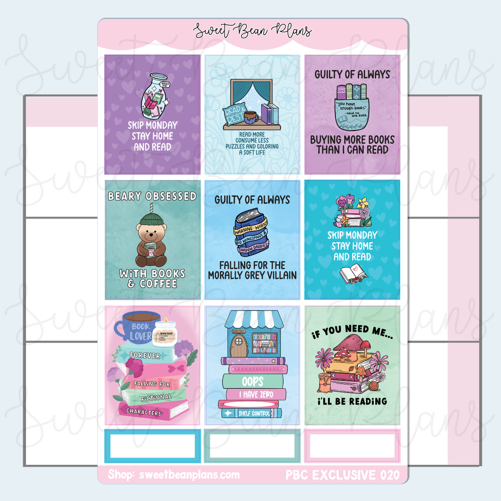 Read More Vinyl Planner Stickers *PBC EXCLUSIVE* | Pbc 020