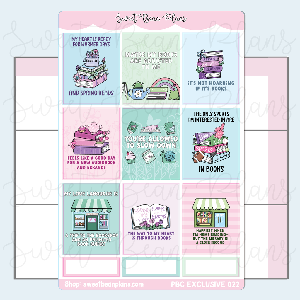 Slow Down Vinyl Planner Stickers *PBC EXCLUSIVE* | Pbc 022