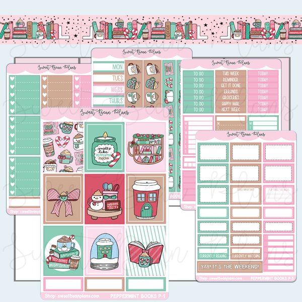 Peppermint Books Weekly Kit Vinyl Planner Stickers