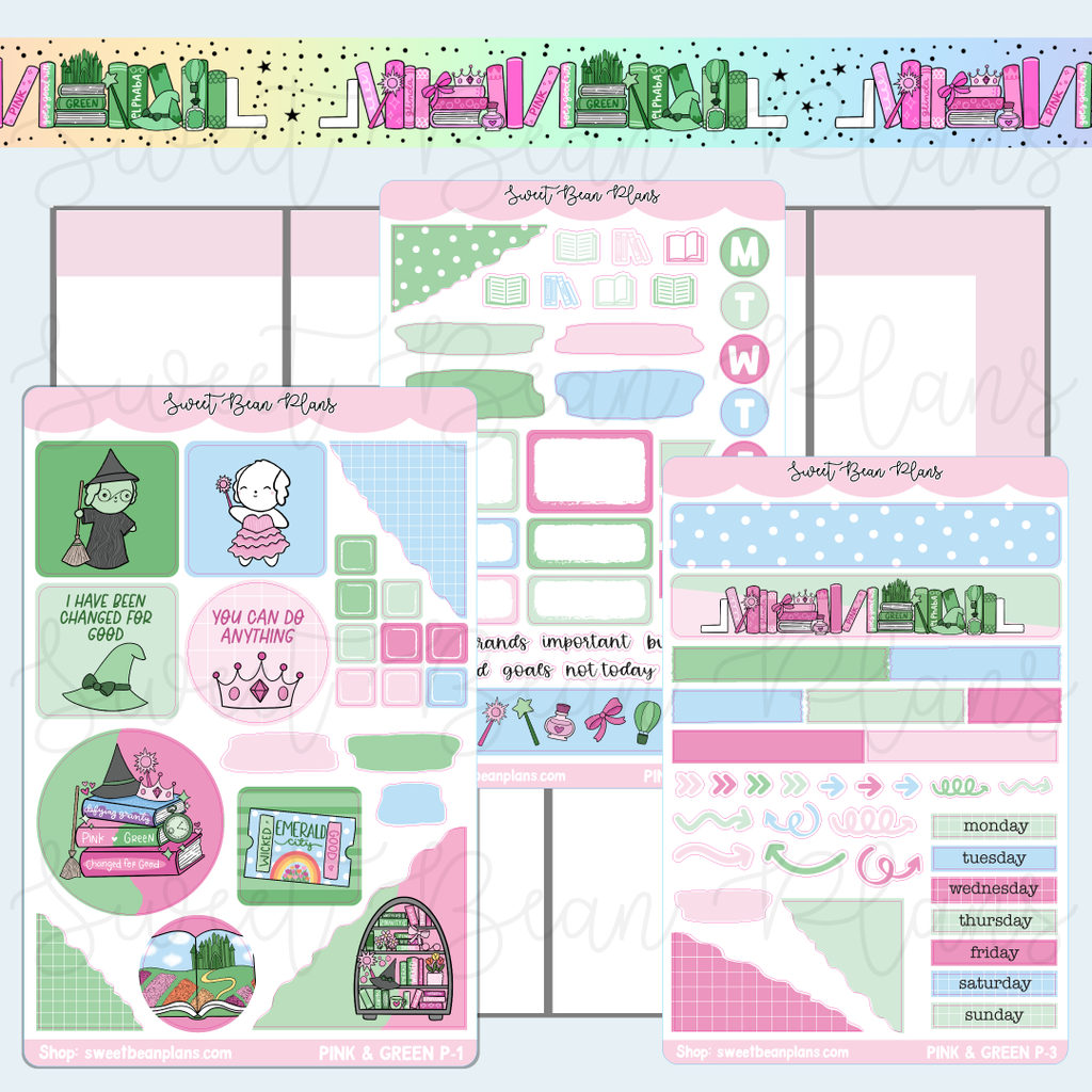 Pink & Green Journaling Kit