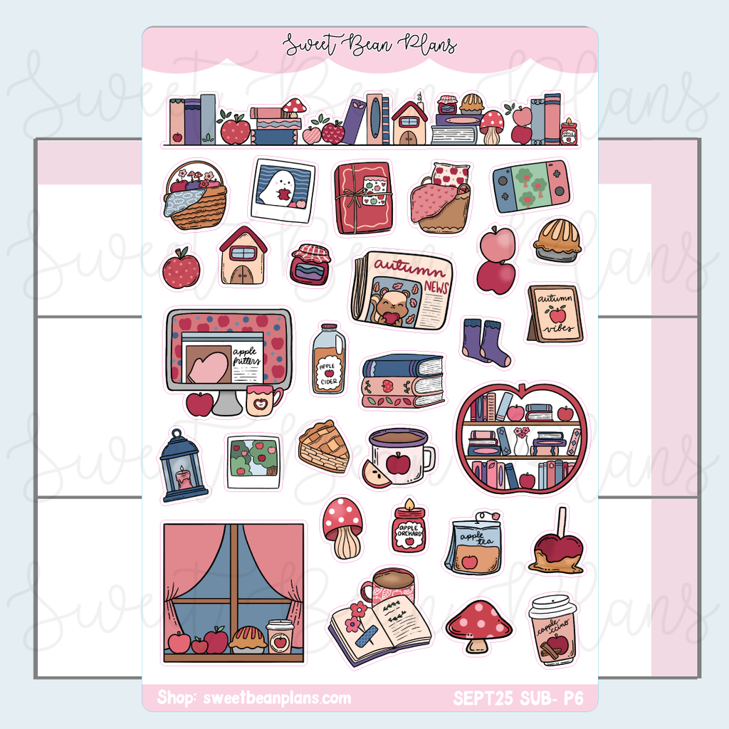 September 2025 Doodles Stickers | VAULT25 P-6