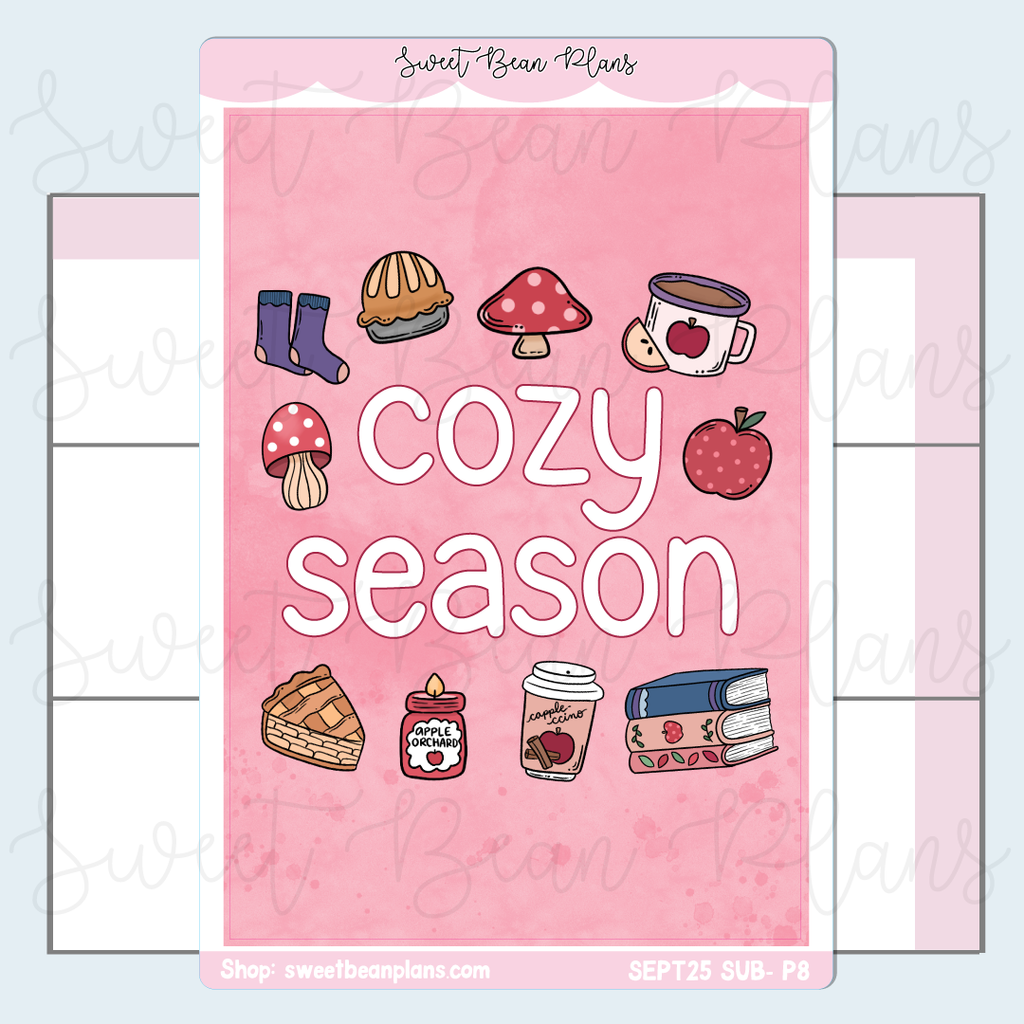 September 2025 Large Sticker | VAULT25 P-8