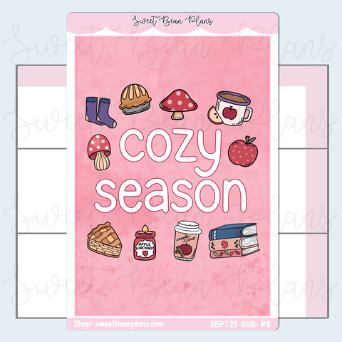 September 2025 Large Sticker | VAULT25 P-8