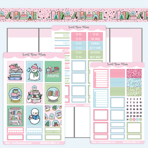 Snow Globe Shelf Hobo COUSIN Weekly Kit