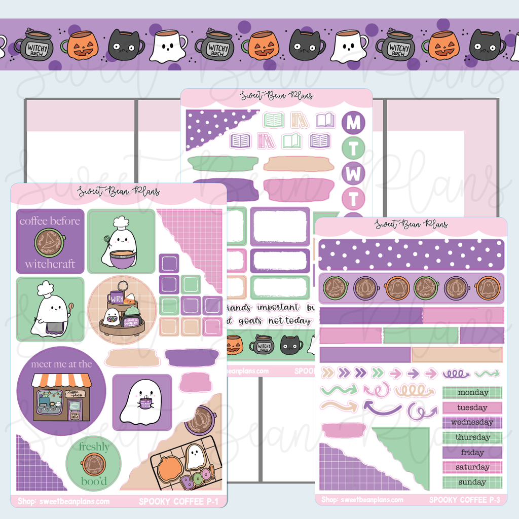 Spooky Coffee Journaling Kit