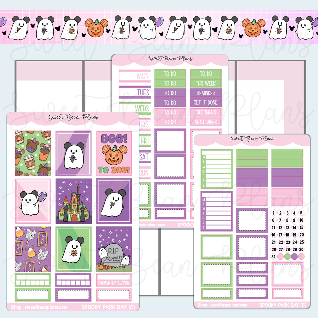 Spooky Park Day Hobo COUSIN Weekly Kit