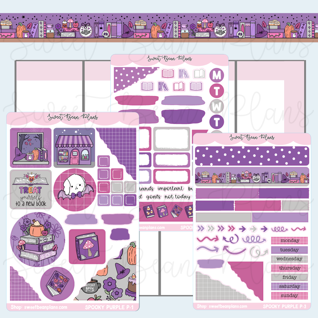 Spooky Purple Journaling Kit