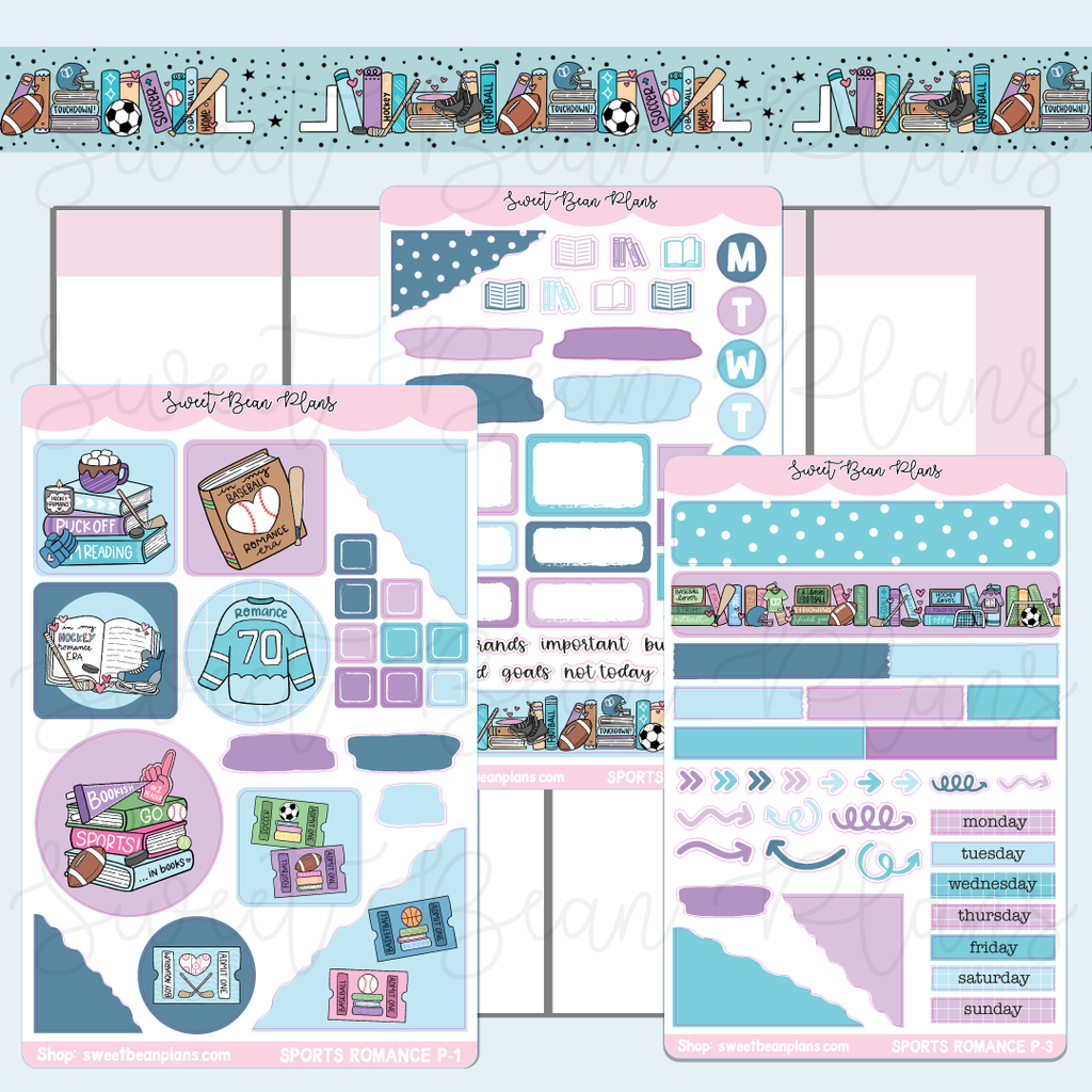 Sports Romance Journaling Kit