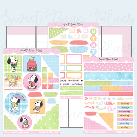 Spring Puppy Journaling Kit