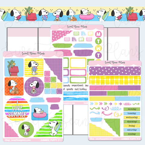 Summer Puppy Journaling Kit