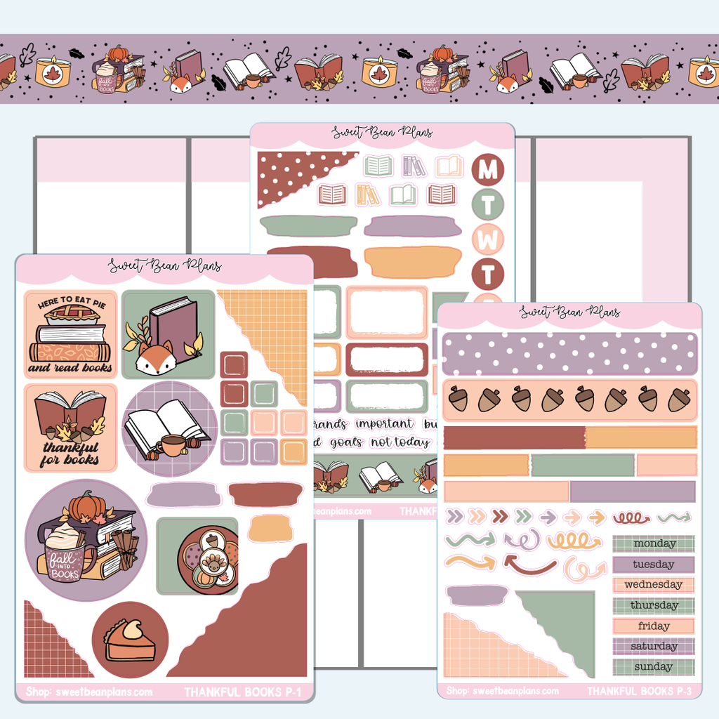 Thankful for Books Journaling Kit