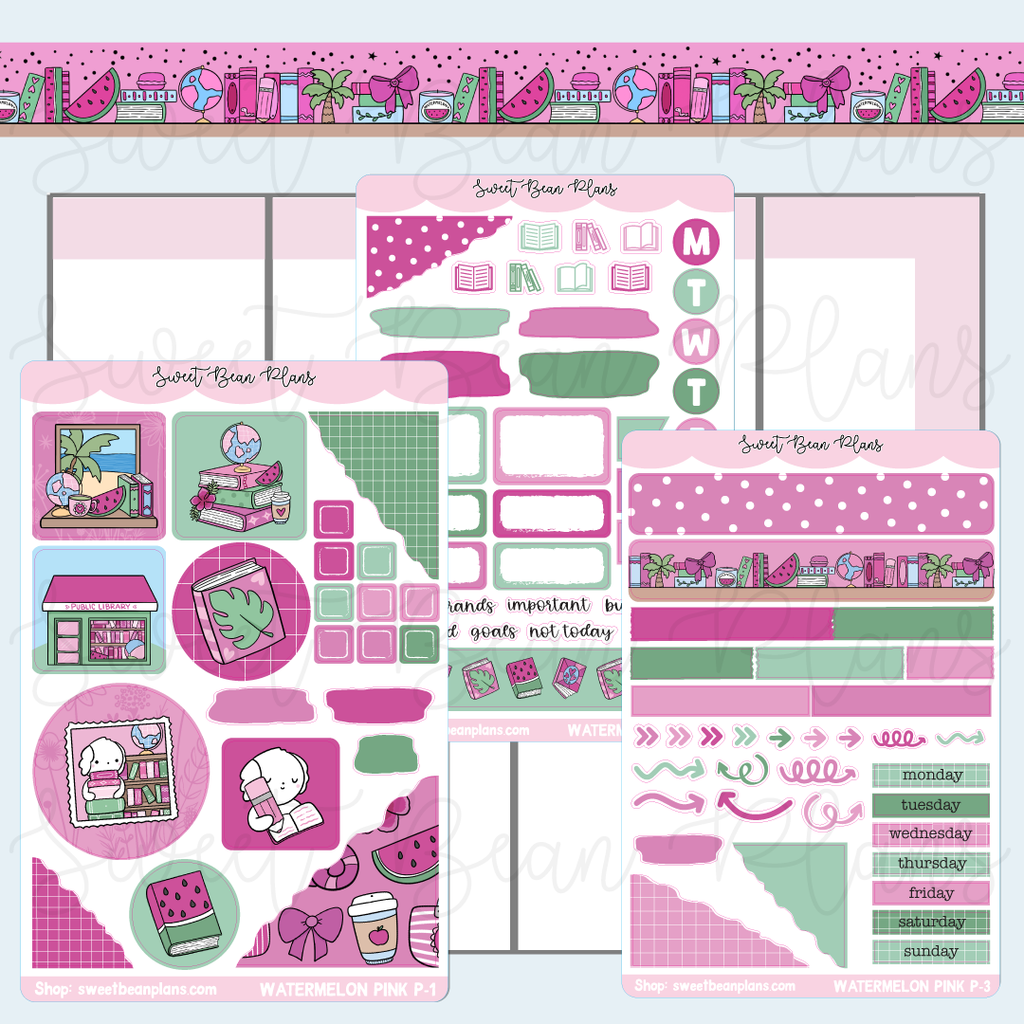 Watermelon Pink Journaling Kit