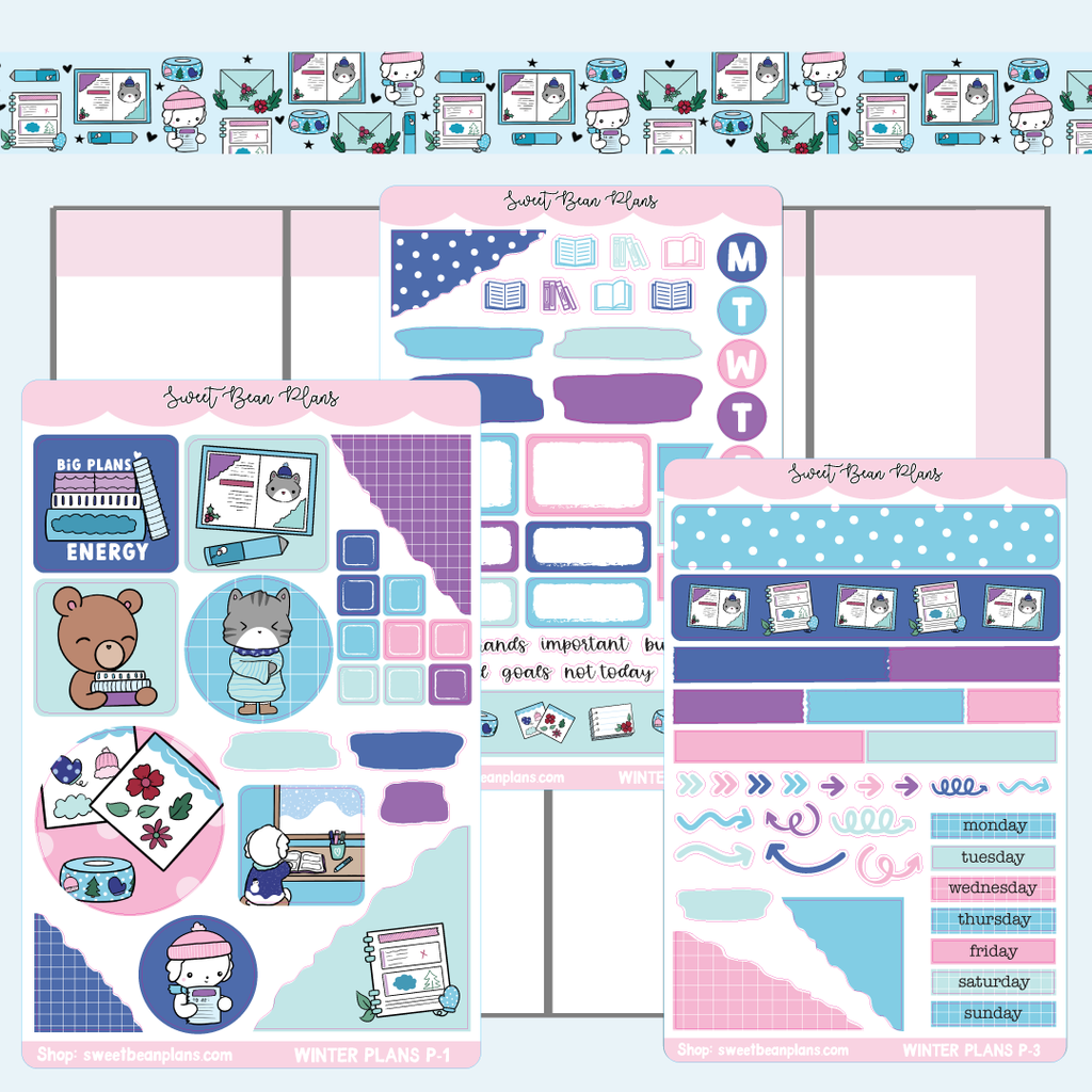 Winter Plans Journaling Kit