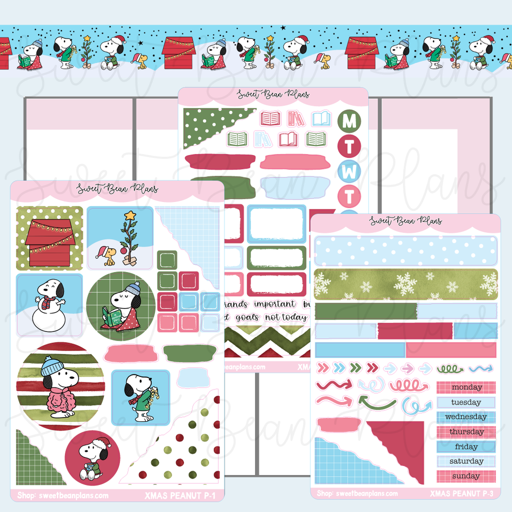 Xmas Peanut Journaling Kit