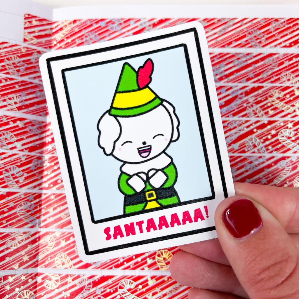 Christmas Buddy Photo Premium Vinyl Die Cut