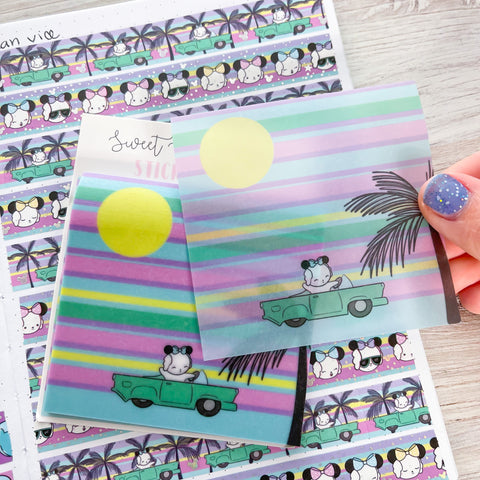 Magic Bean Vice Vellum Sticky Notes