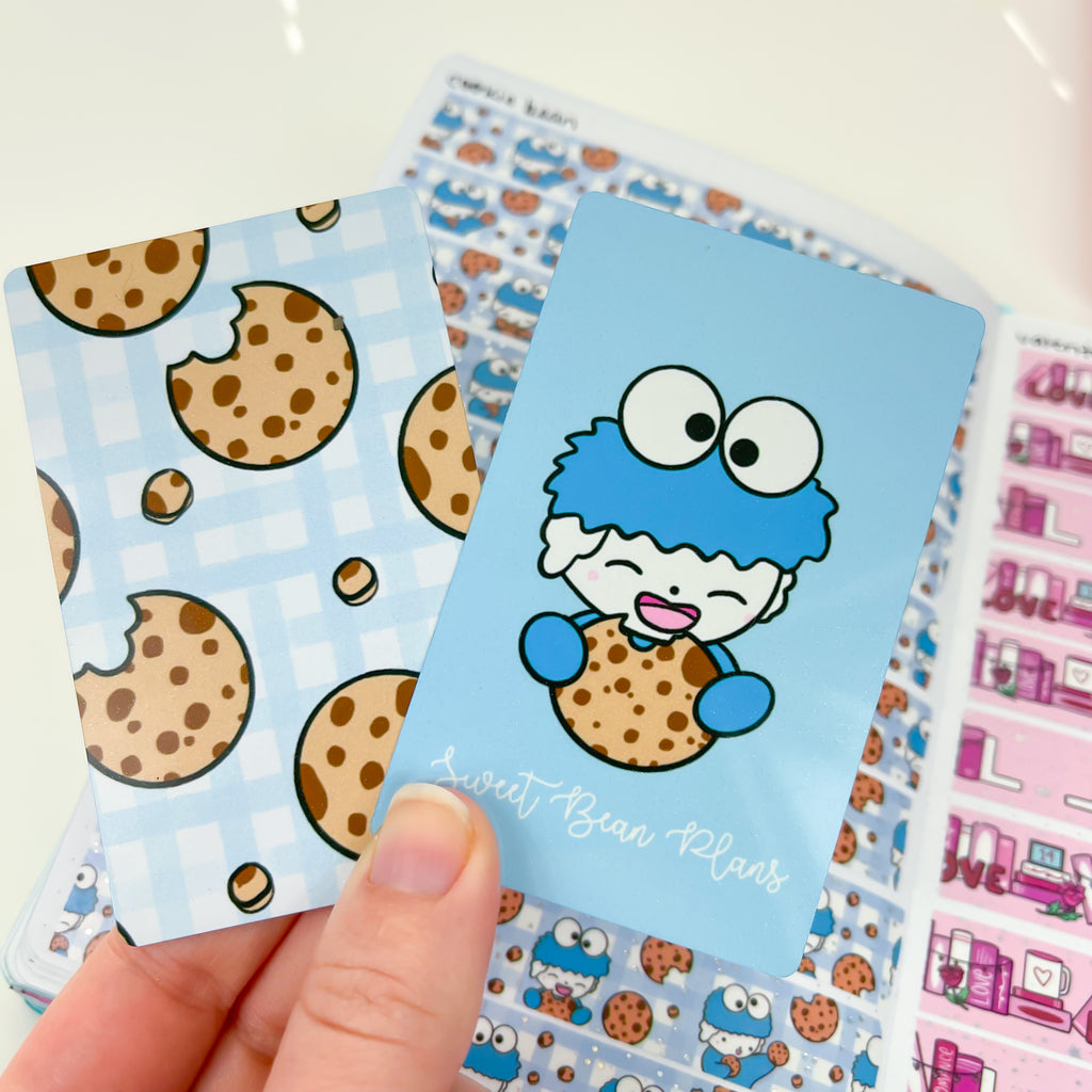 Cookie Bean Washi Card