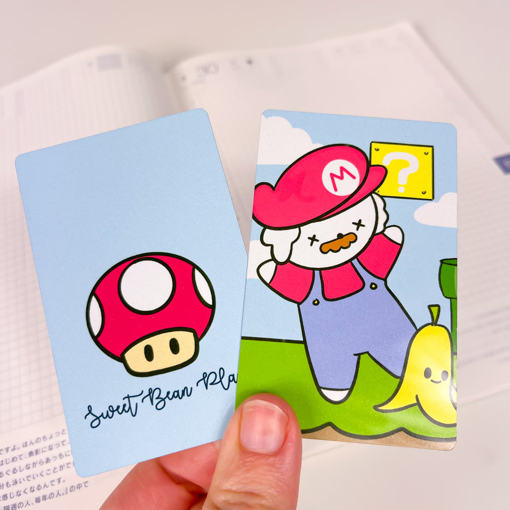 Super Gamer Washi Card