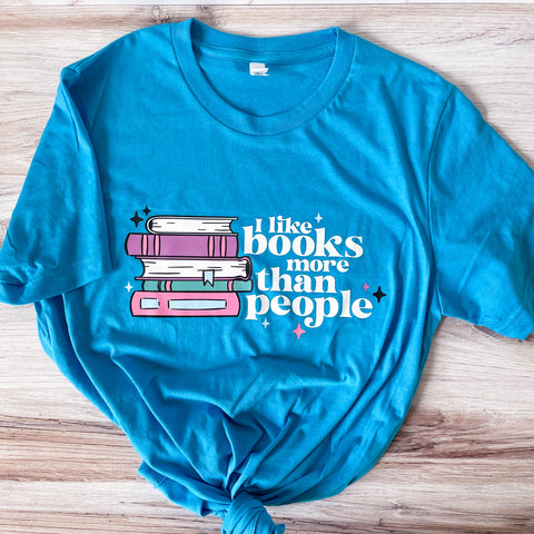 I Like Books Reading Shirt