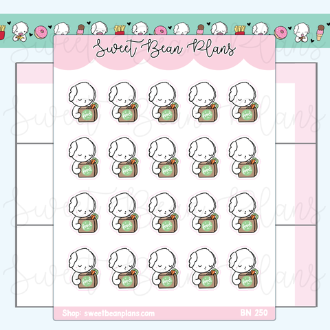 Meal Delivery Bean Vinyl Planner Stickers | Bn 250