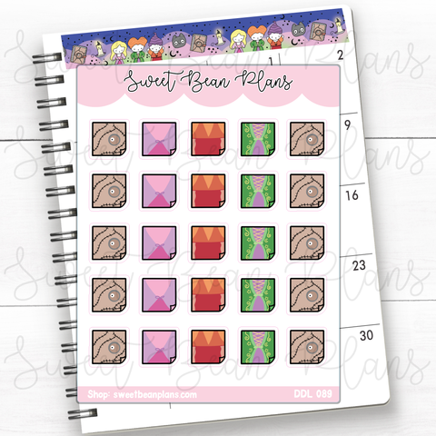 Hocus Witch Sticky Notes Vinyl Planner Stickers | Ddl 089