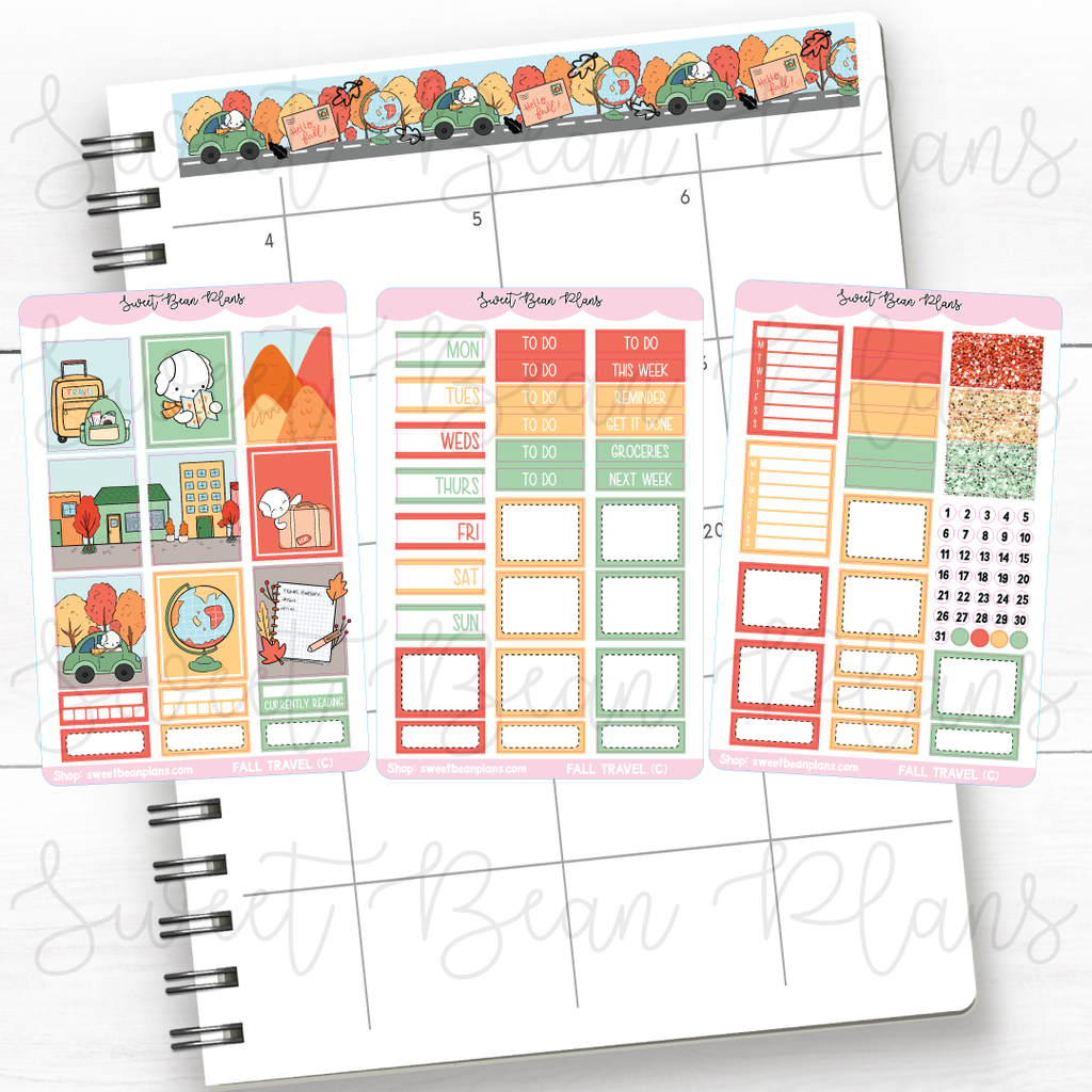 Fall Travel Hobo Cousin Weekly Kit