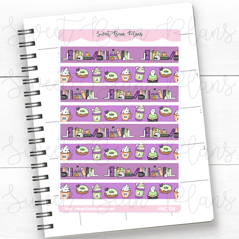 A5 Planner Bean Pink Coil Reusable Sticker Book – Sweet Bean Plans