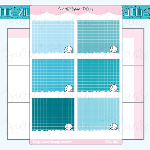 May Grid Boxes Vinyl Planner Sticker | Fnc 367